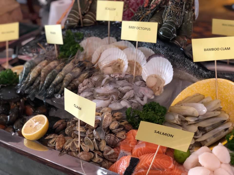 seafood at Rose Garden Hotel Yangon